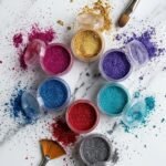 Mica Ιριδίζον pigment σε σκόνη (Σετ 7τεμάχια)