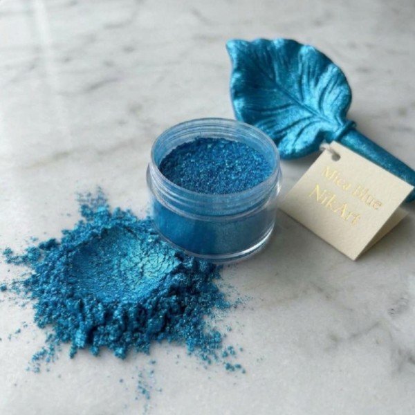 Ιριδίζον pigment σε σκόνη -Mica (Blue)- MC8250