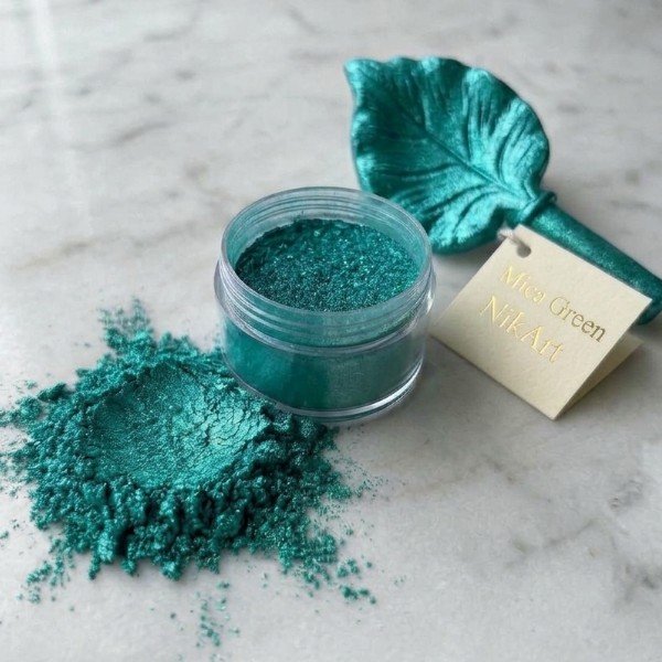 Ιριδίζον pigment σε σκόνη -Mica (Green)- MC8260